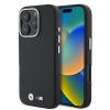 BMW M PU Kevlar Metal Logo Zadní Kryt pro iPhone 16 Pro Max Black