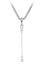Silver Cat Výrazný strieborný náhrdelník s kubickými zirkónmi SC550 (retiazka, prívesok)