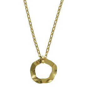 Victoria Cruz Nežný pozlátený náhrdelník pre ženy Essence A4632-DG