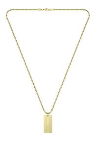 Lacoste Elegantný pozlátený náhrdelník pre mužov Adventurer 2040090