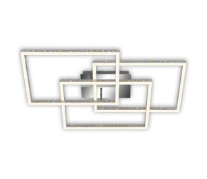 Brilo Brilo - LED Stmievateľné stropné svietidlo FRAME LED/57W/230V 3000K matný chróm