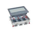 LEGRAND LEGRAND - Podlahová krabica do zdvojenej podlahy 12 modulov (6 prístrojov 45x45)