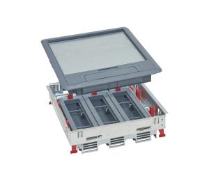 LEGRAND LEGRAND - Podlahová krabica do zdvojenej podlahy 24 modulov (12 prístrojov 45x45)