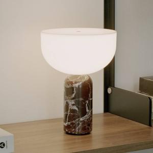 Nové práce Kizu dobíjacia stolová lampa Rosso Levanto