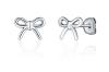 JVD Nežné strieborné náušnice Mašlička SVLE2082X610000
