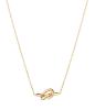 JVD Minimalistický pozlátený náhrdelník pre ženy SSSN0073XI8GO45