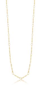 Brosway Pôvabná pozlátená retiazka pre ženy Essential BNL012