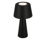 Brilo Brilo - LED Stmievateľná nabíjacia vonkajšia stolná lampa LED/3,5W/5V IP44 čierna