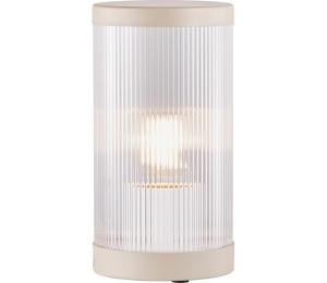 Nordlux Nordlux - Vonkajšia stolná lampa COUPAR 1xE27/25W/230V IP54 béžová