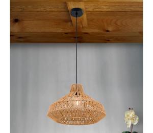 Orion Orion HL 6-1813/1 - Luster na lanku BASKET 1xE27/40W/230V pr. 40 cm konope