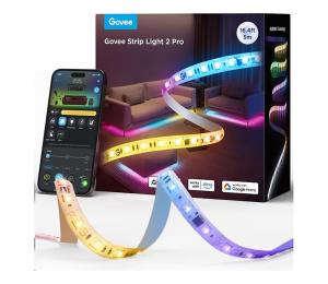 Govee Govee - LED RGBWWIC Stmievateľný pásik Strip Light 2 Pro 5m Wi-Fi Matter