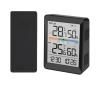 TE45 - Meteostanica s budíkom 2xAAA čierna