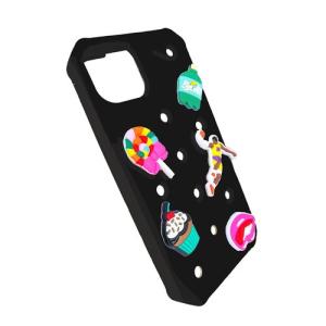 Puzdro Gadget iPhone 12 + 5 doplnkov - čierne