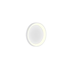 Nástenné svietidlo Aaron LED, Ø 38 cm, biele, CCT, diaľkové ovládanie