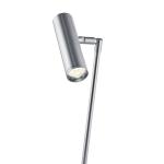 Stolná lampa Tom Pro LED, matný nikel, výška 47 cm, CCT, stmievač