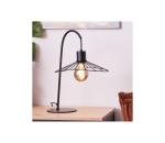 Brilliant Brilliant - Stolná lampa LEIKA 1xE27/52W/230V čierna