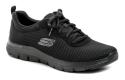 Skechers 149303-BBK čierne dámske poltopánky EUR 39