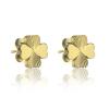Emily Westwood Pozlátené náušnice Štvorlístky Macie EWE24012G