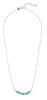 Alisia Slušivý strieborný náhrdelník pre ženy s tyrkysom AL3867-Argento
