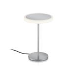 Stolná LED lampa Tilda, matný nikel, ovládanie gestami