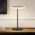 Stolná LED lampa Tilda, čierna metalíza, ovládanie gestami