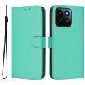 Peňaženkové puzdro Solid bledozelené – Honor 200 Smart