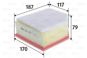 VALEO Vzduchový filter 585467