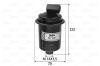 VALEO Palivový filter 587059