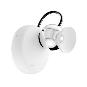 Nástenné svietidlo Duck LED, biele, hliník, 2 700 K, nastaviteľné