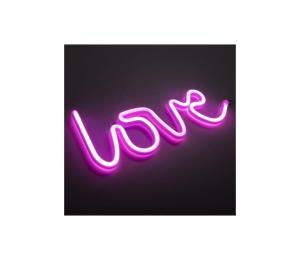 JUST LIGHT. JUST LIGHT. 85021-87 - LED Neónová nástenná dekorácia NEON LED/6,5W/5V Love