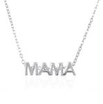 Agato Strieborný náhrdelník Mama AGT-N001W