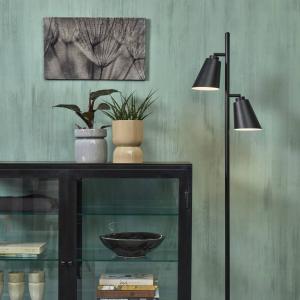 IT`S ABOUT ROMI Stojacia lampa Bremen, čierna