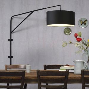 IT`S ABOUT ROMI Brighton textilná stena čierna Ø47cm