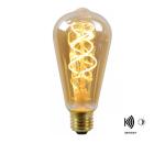 Lucide LED Žiarovka so senzorom súmraku FILAMENT E27/4W/230V 2200K - Lucide 49034/04/62