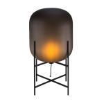 stojacia lampa pulpo Oda Medium, dymovo sivá leptaná/čierna, 85 cm