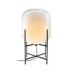 pulpo stojacia lampa Oda Medium, biela/čierna, výška 85 cm