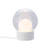 stolová lampa Pulpo Boule Small, číra/opálová/biela, sklo