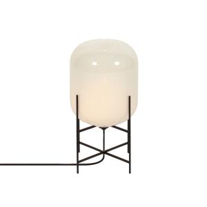 stolová lampa pulpo Oda Small, biela/čierna, výška 45 cm