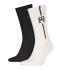 TOMMY HILFIGER - 2PACK TH monogram logo pánske ponožky black