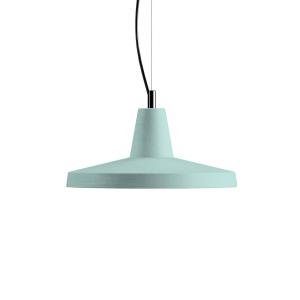 Závesné svietidlo Karman Gangster, zelené, Ø 35 cm, keramika, E27