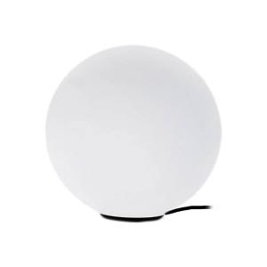 Stolná lampa Karman Maoo, satinované sklo, Ø 12 cm, G9