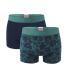 LEVI`S - boxerky 2PACK Levi`s men monstera leaf navy & green combo - limitovaná edícia