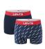 LEVI`S - boxerky 2PACK Levi`s men logo blue color combo - limitovaná edícia