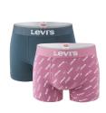LEVI`S - boxerky 2PACK Levi`s men logo orchid color combo - limitovaná edícia