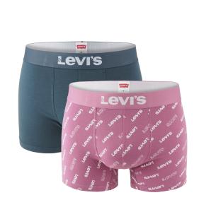 LEVI`S - boxerky 2PACK Levi`s men logo orchid color combo - limitovaná edícia