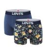LEVI`S - boxerky 2PACK Levi`s men flower blue color combo - limitovaná edícia