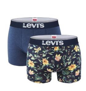LEVI`S - boxerky 2PACK Levi`s men flower blue color combo - limitovaná edícia