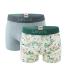 LEVI`S - boxerky 2PACK Levi`s men flower green color combo - limitovaná edícia