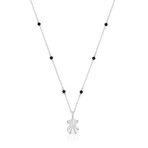 Tous Strieborný náhrdelník s medvedíkom Grain 1004117900 (retiazka, prívesok)