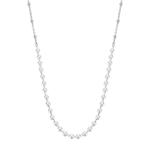 Brosway Oceľový náhrdelník so syntetickými perlami Essential BNL037